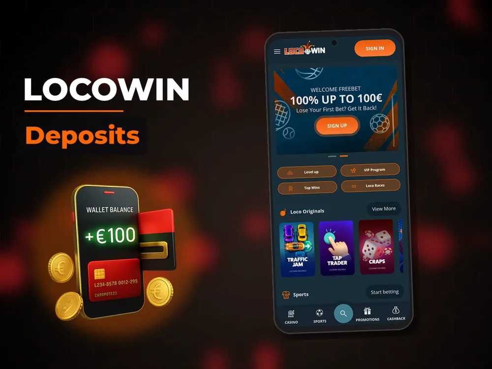 locowin - Deposits