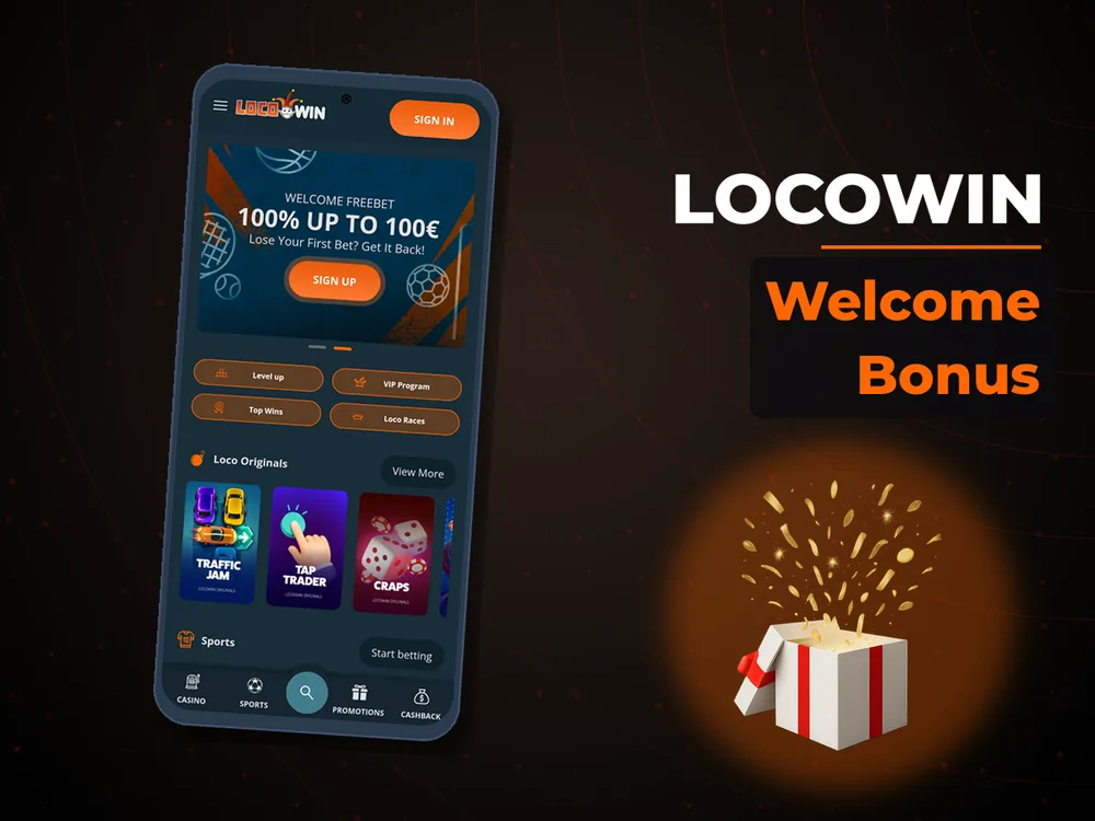 locowin - Welcome Bonus