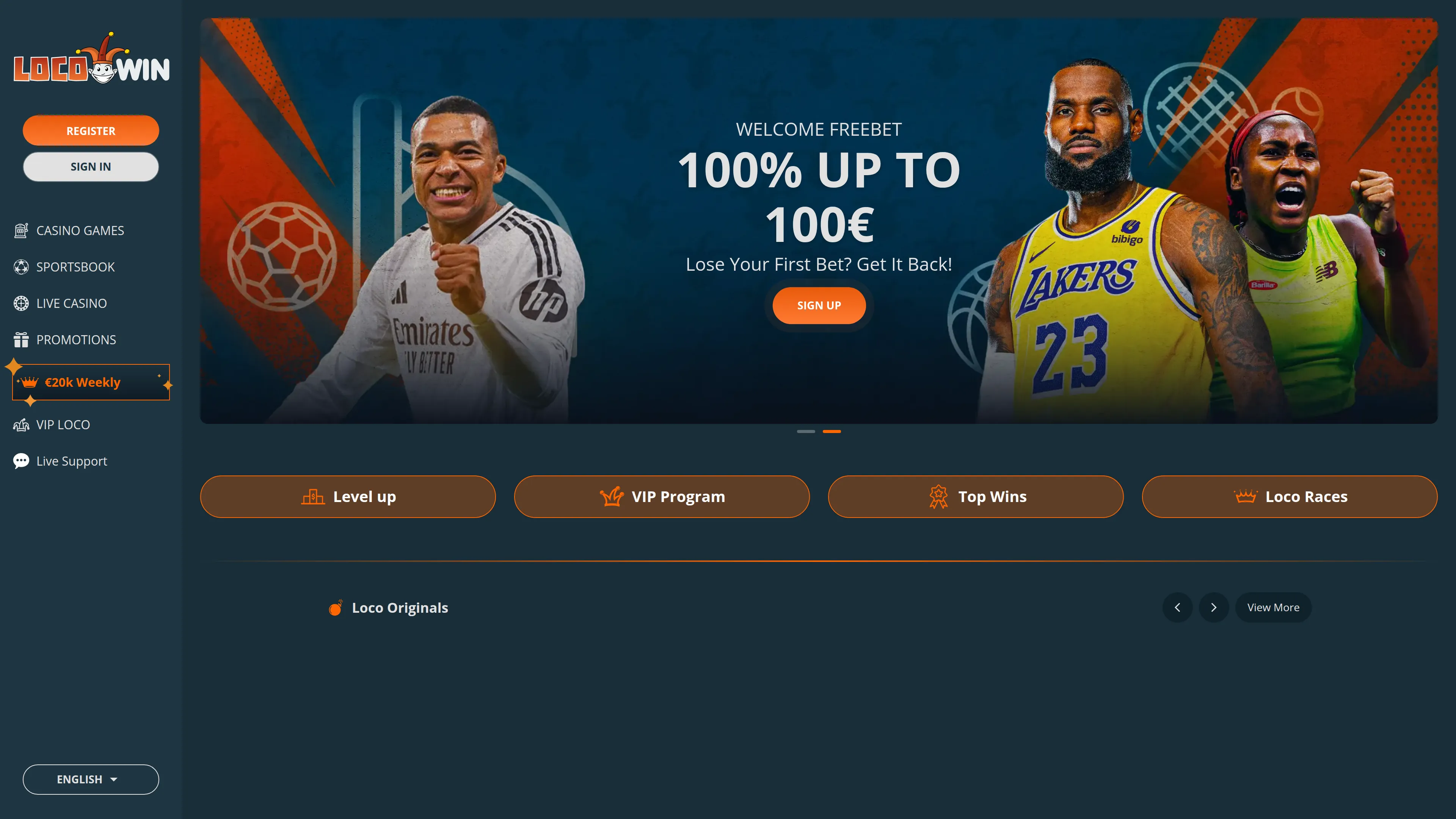 Homepage